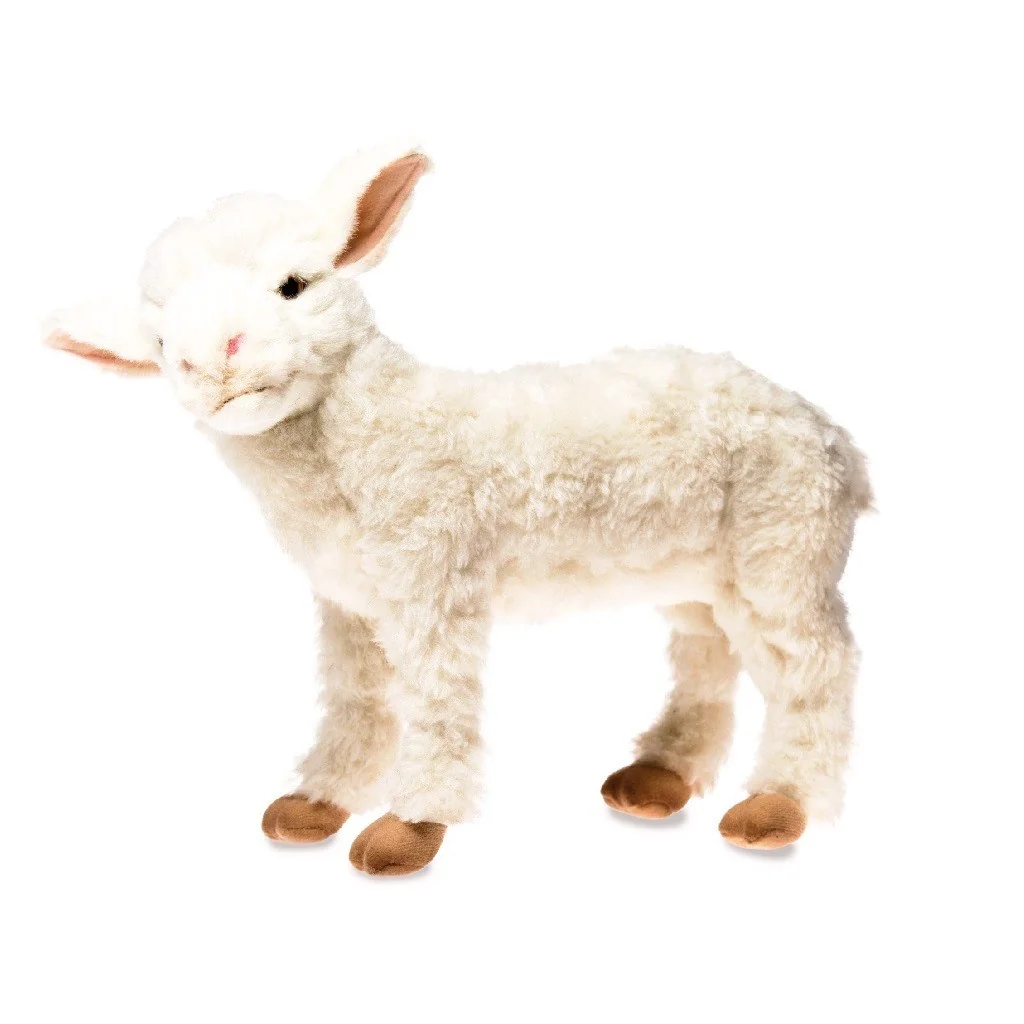 Peluche agneau debout 6968 Hansa Hansa - 1 Peluche agneau debout 6968 Hansa Hansa - 1