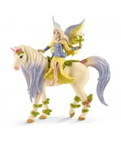 Figur Sera mit floralem Einhorn Bayala 70565 Schleich Schleich - 1