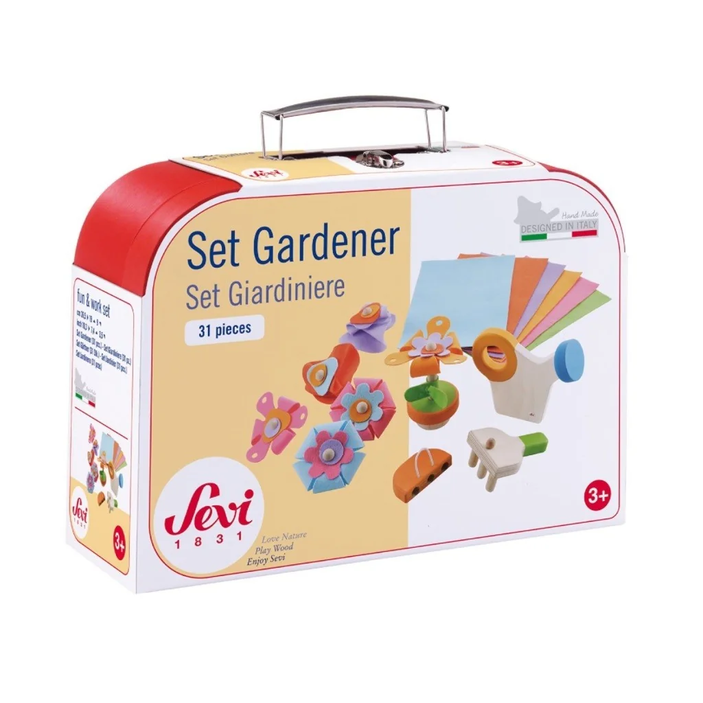 Set da giardinaggio in legno 82633 Sevi Trudi Trudi by Sevi - 1