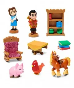 Ensemble de micro-cottages Animators La Belle et la Bête Disney Store Disney Store - 2