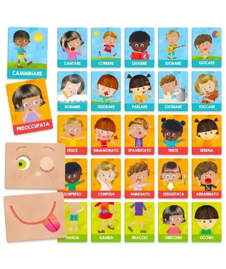 Emocje i działania Montessori IT23103 Headu Headu - 2