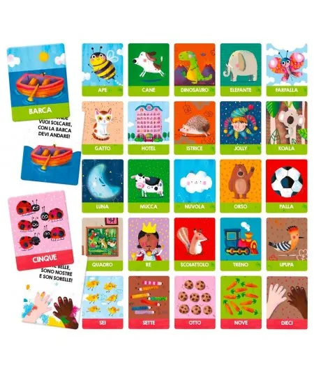 Montessori educational game First Discoveries IT23097 Headu Headu - 2