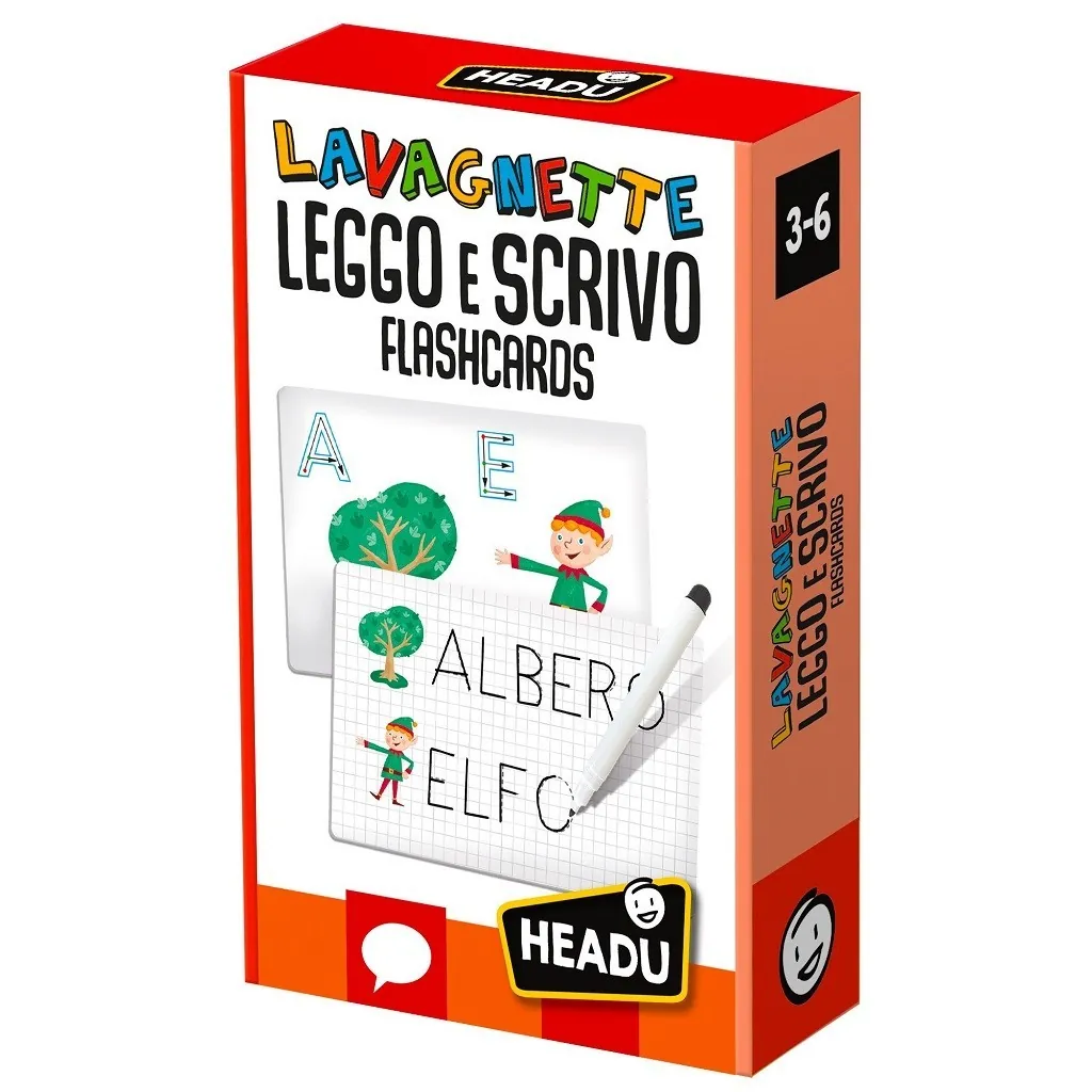Gioco Lavagnette Leggo e Scrivo IT23769 Headu Headu - 1