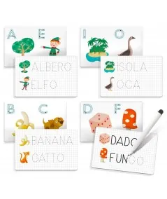 Gioco Lavagnette Leggo e Scrivo IT23769 Headu Headu - 2