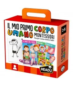Montessori My First Human Body IT28108 Headu Headu - 1