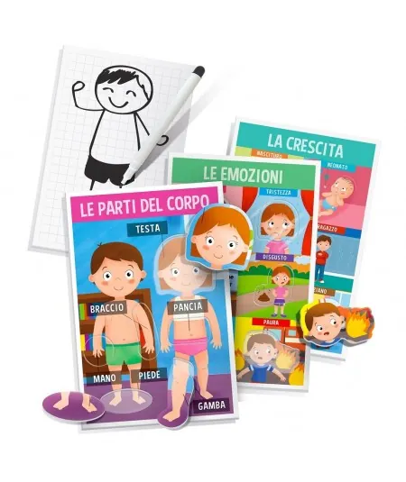 Montessori Moje pierwsze ludzkie ciało IT28108 Headu Headu - 3