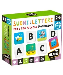 Montessori-Lernspiel Laute und Buchstaben IT22977 Headu Headu - 1
