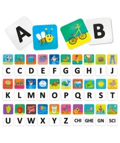 Montessori-Lernspiel Laute und Buchstaben IT22977 Headu Headu - 2