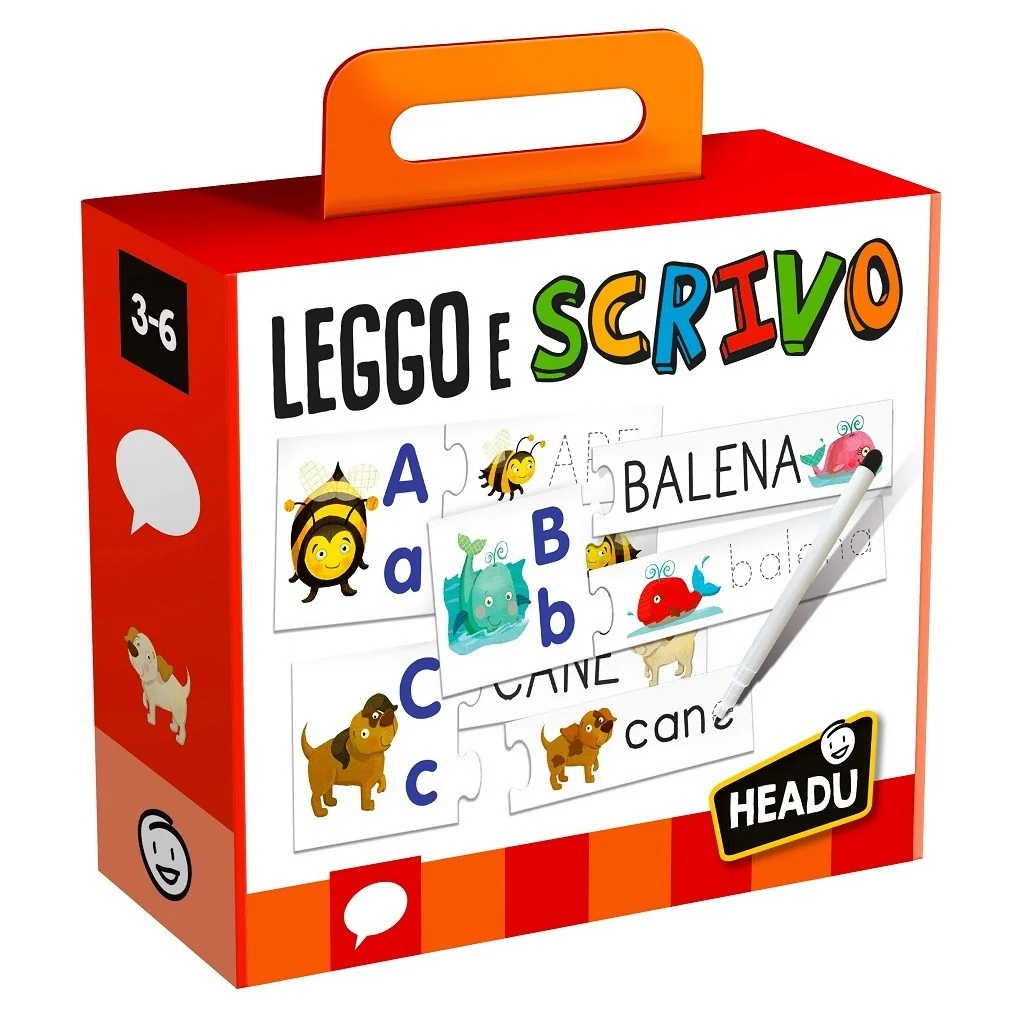 Gioco Leggo e Scrivo IT20591 Headu Headu - 1