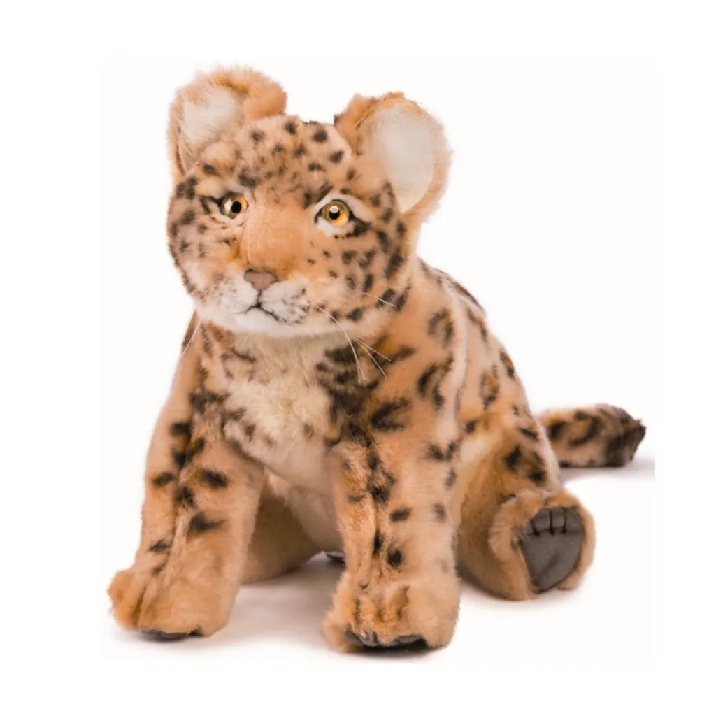 Peluche leopard chiot assis 4481 Hansa Hansa - 1