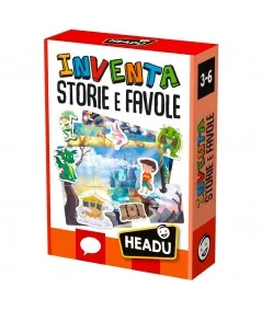 Gioco mini puzzle Inventa Storie e Favole IT22236 Headu Headu - 1