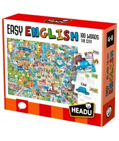 Gioco puzzle inglese facile città IT21000 Headu Headu - 1