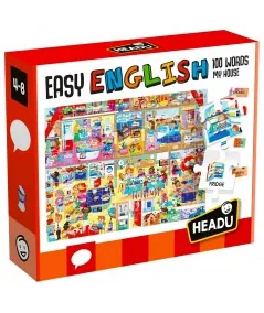 Jeu de puzzle anglais facile la maison IT23158 Headu Headu - 1