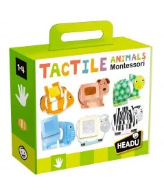 Juego educativo de animales Montessori táctil IT20188 Headu Headu - 1