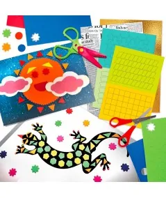 Montessori collage creazioni MU24056 Headu Headu - 2