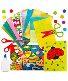 Montessori collage creazioni MU24056 Headu Headu - 3