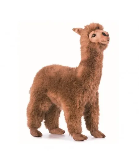 Plush brown alpaca 6028 Hansa Hansa - 1