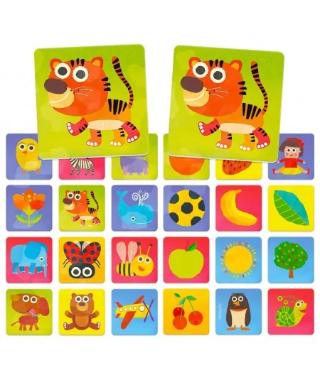 Juego de memoria bebé MU23905 Headu Headu - 2