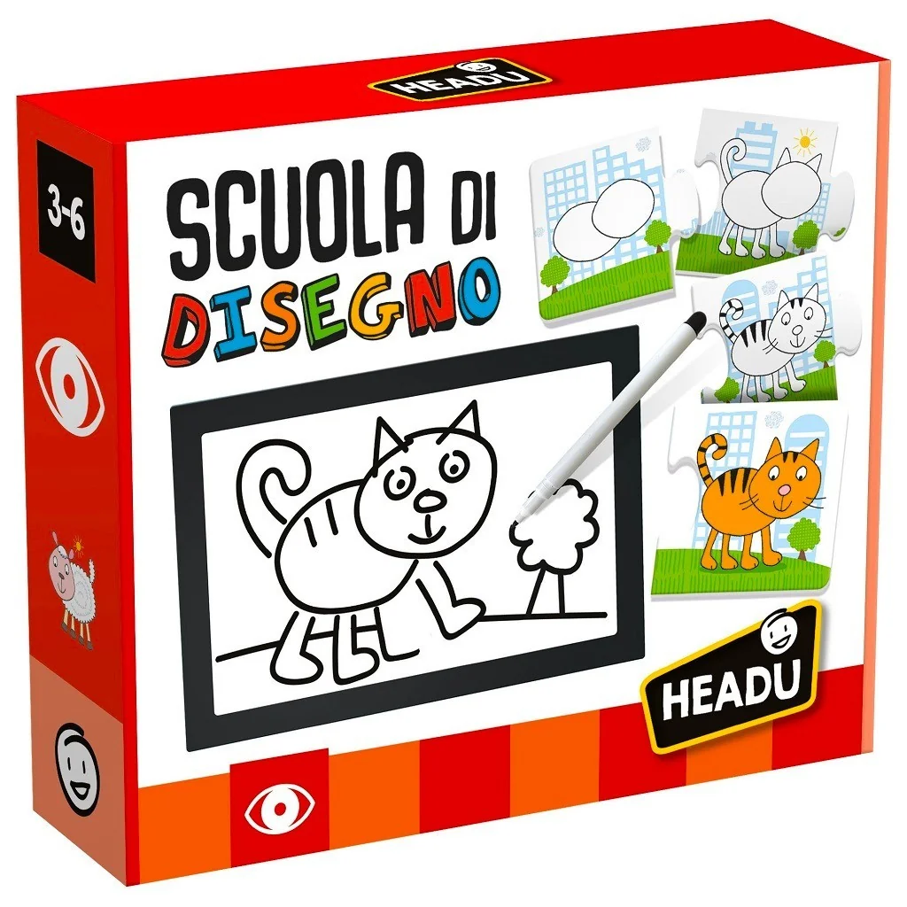 Gioco Scuola di Disegno IT20522 Headu Headu - 1