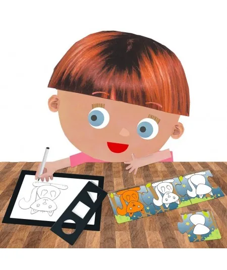 Juego de escuela de dibujo IT20522 Headu Headu - 3