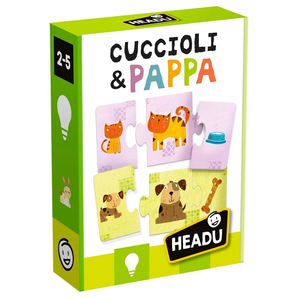 Educational game Puppies and Food IT20058 Headu Headu - 1