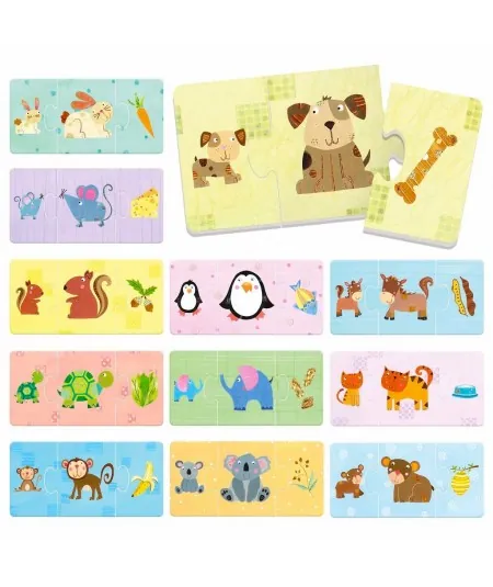 Educational game Puppies and Food IT20058 Headu Headu - 2