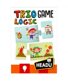 HUCH! Columbus Egg Gioco Logico 882172 - 40 Compiti In 5 Livelli Di Difficoltà, Gioco Da Tavolo Per 1 Giocatore, Dai 6 Anni