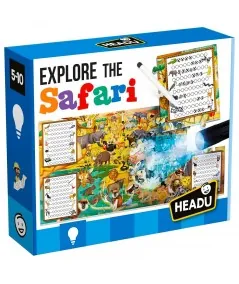 Puzzle game explore Safari IT21420 Headu Headu - 1