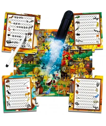 Jeu de puzzle explorer Safari IT21420 Headu Headu - 2