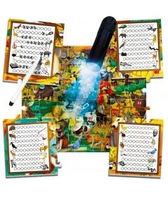 Gioco puzzle esplora Safari IT21420 Headu Headu - 2