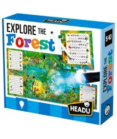 Gioco puzzle esplora la foresta IT22304 Headu Headu - 1