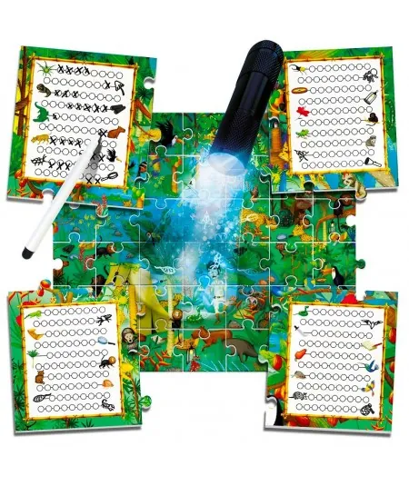Gioco puzzle esplora la foresta IT22304 Headu Headu - 2