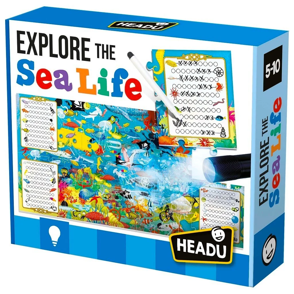Puzzle game explore the sea IT22311 Headu Headu - 1