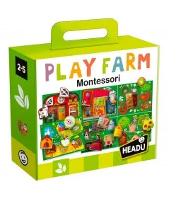 Montessori-Bauernhofspiel MU23608 Headu Headu - 1
