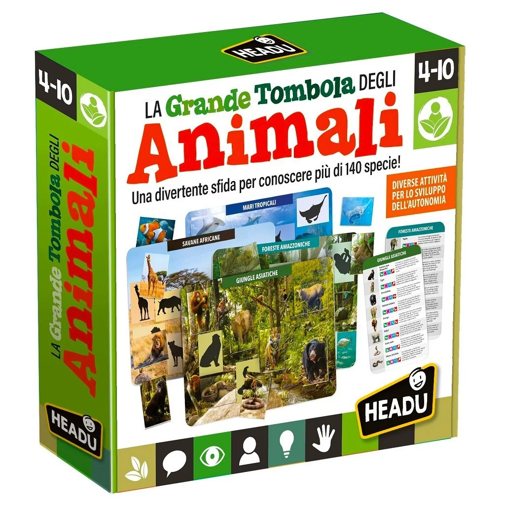 The great Animal Bingo IT21512 Headu Headu - 1