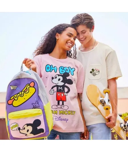 Zaino Topolino grande scuola multicolore Disney Store Disney Store - 5