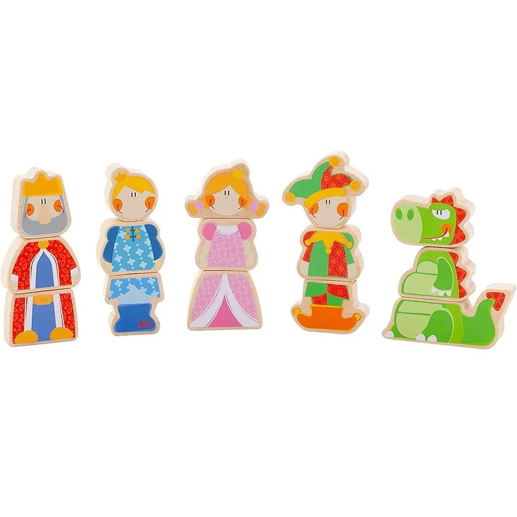 Set magnético de cuentos de hadas de madera 82828 Sevi Trudi Trudi by Sevi - 1