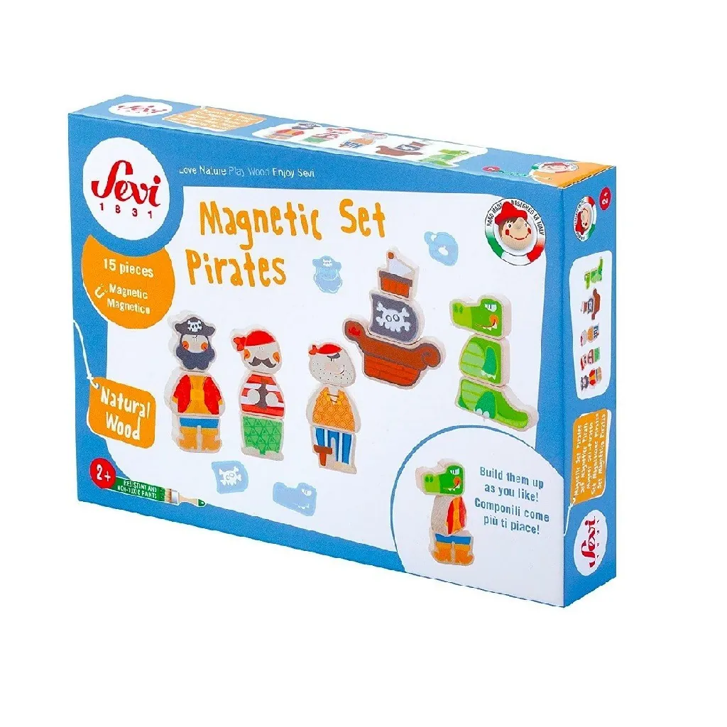 Coffret pirate magnétique en bois 82827 Sevi Trudi Trudi by Sevi - 1