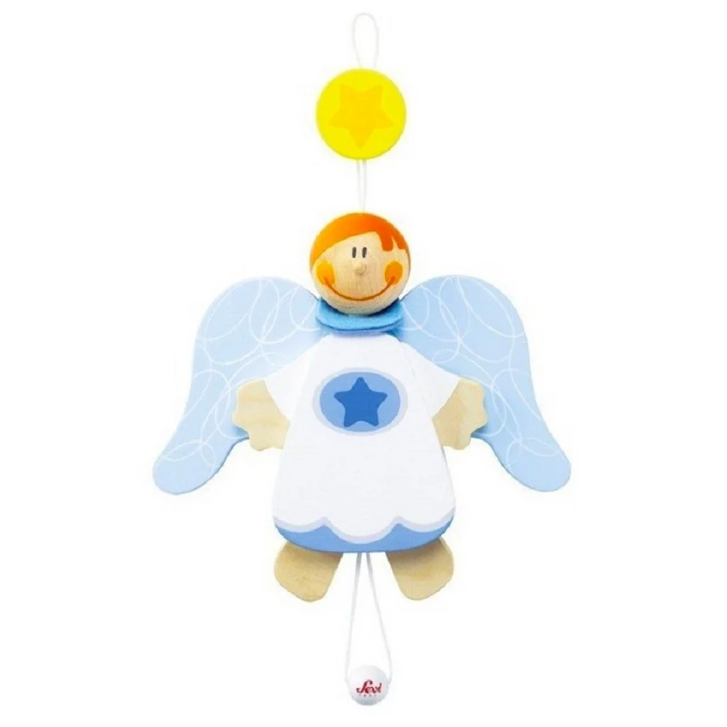 Hölzerne Kinderschutzengelpuppe 82657 Sevi Trudi Trudi - 1 Hölzerne Kinderschutzengelpuppe 82657 Sevi Trudi Trudi - 1