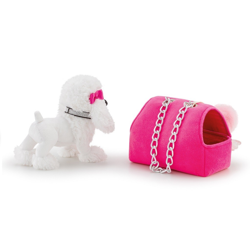 Peluche cane Gigi Unique con borsa 29618 Trudi