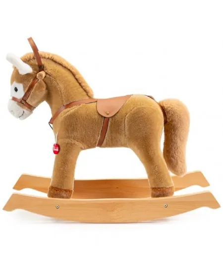 Beige ride-on rocking horse 29703 Trudi Trudi by Sevi - 2