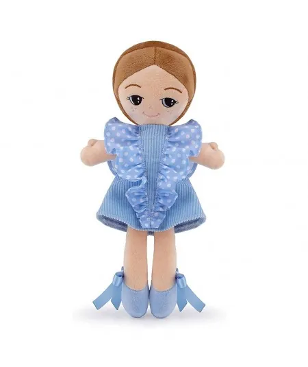 Poupée robe bleue avec volant 64457 Trudi Trudi - 1