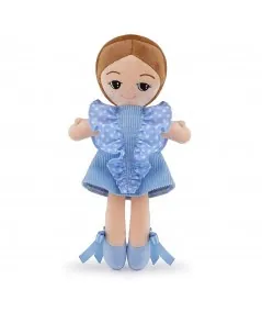 Bambola pezza abito azzurro con volant 64457 Trudi Trudi - 1