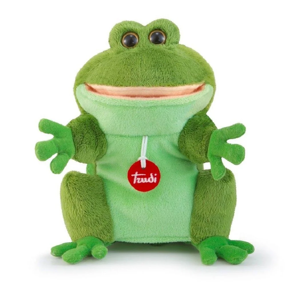 Pluszowe kukiełki żaba marionetka 29804 Trudi Trudi - 1