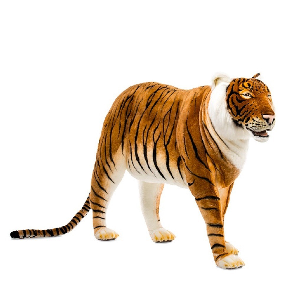 Giant tiger plush real size 6591 Hansa