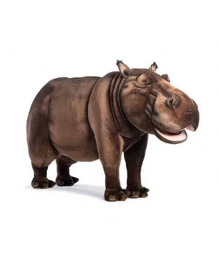 Peluche hippopotame géant taille réelle 4307 Hansa Hansa - 1