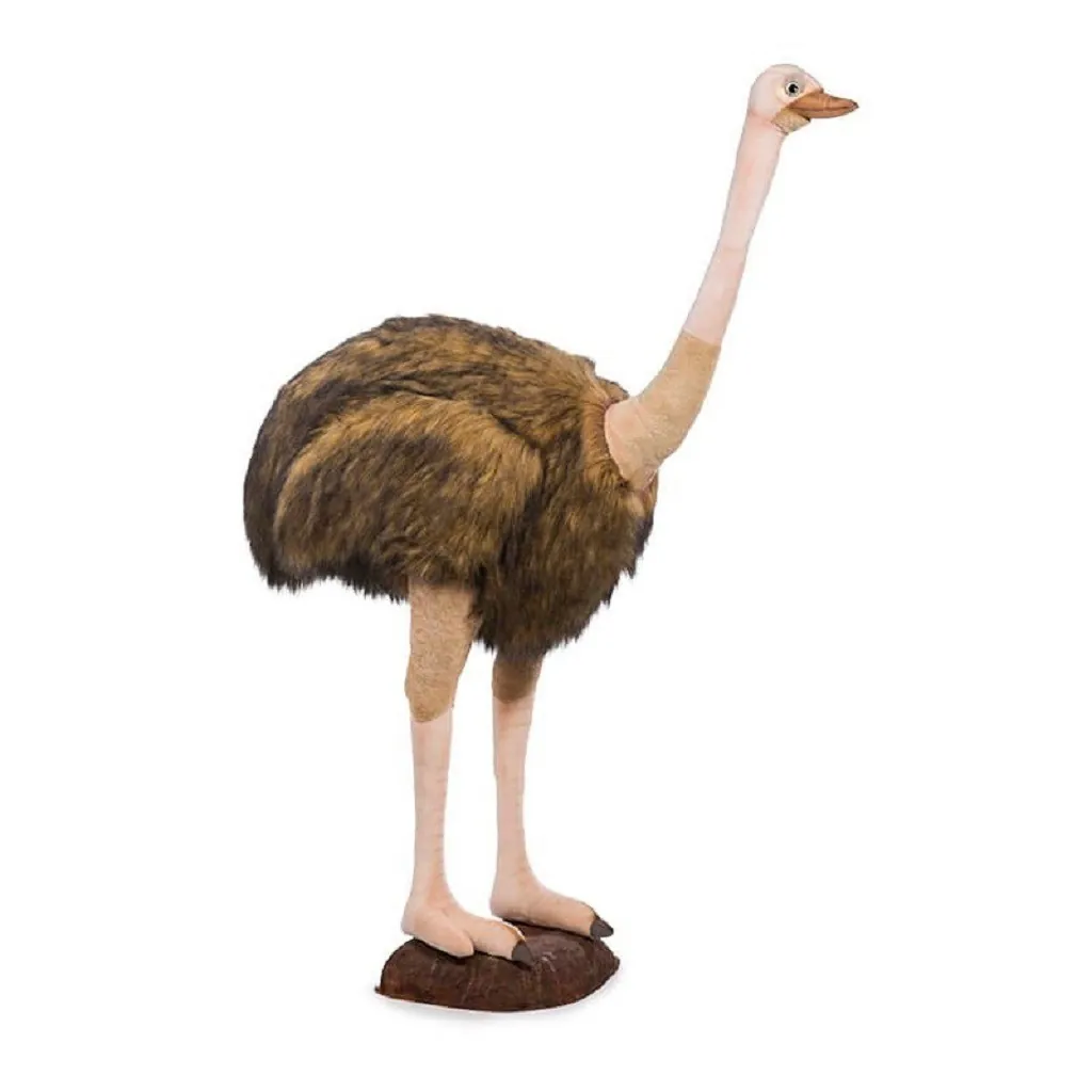 Peluche struzzo gigante dimensioni reali 4308 Hansa Hansa - 1