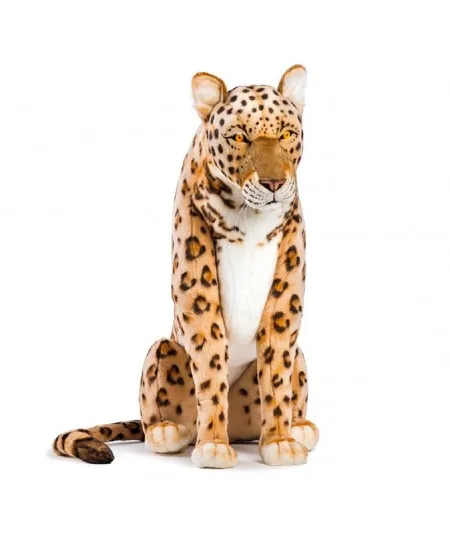 Plush leopard sitting giant real size 4119 Hansa Hansa - 1