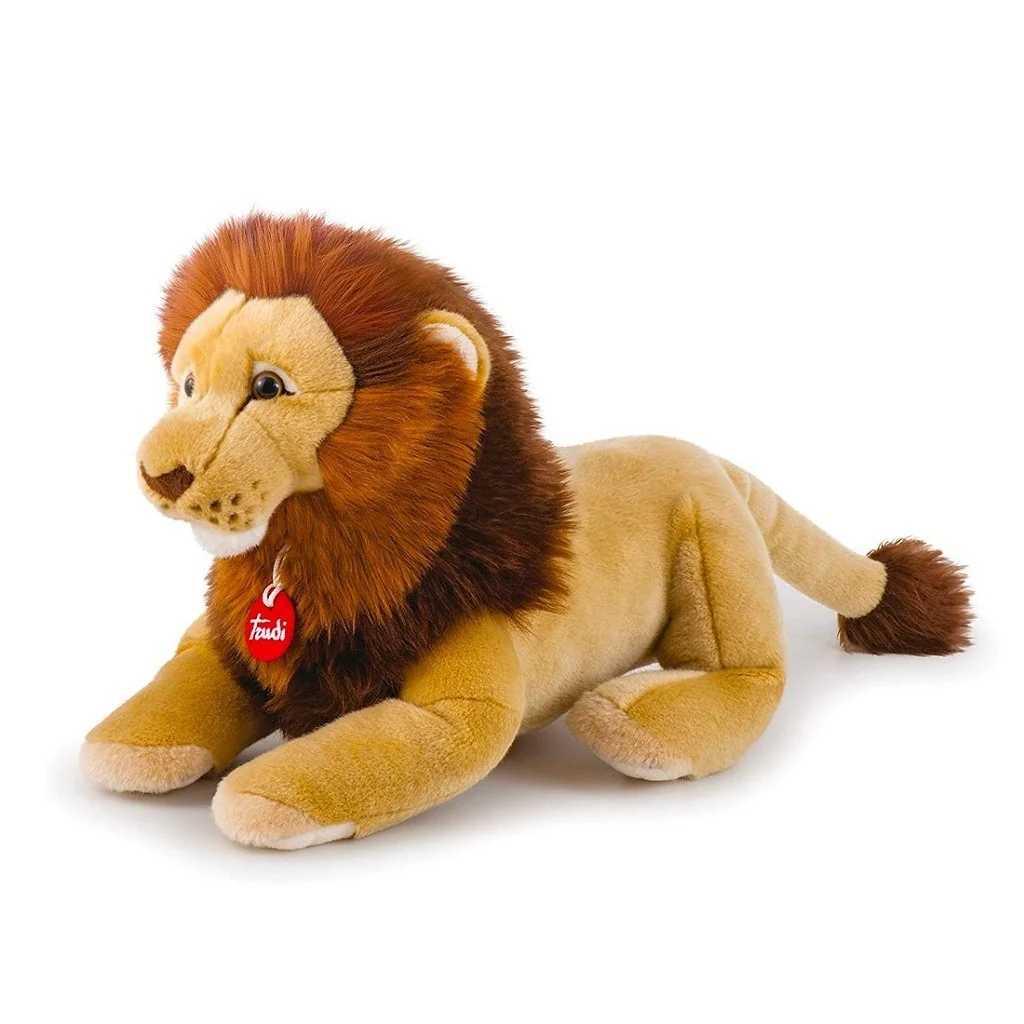 Peluche classique taille exotique M lion Narciso 27542 Trudi Trudi - 1 Peluche classique taille exotique M lion Narciso 27542 Trudi Trudi - 1