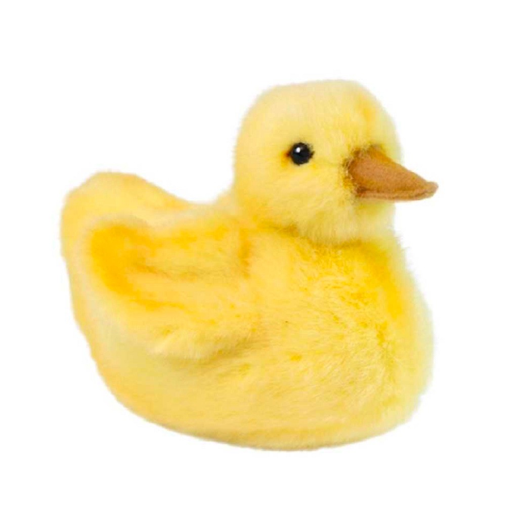 3078 Hansa Cute Realistic Baby Duck Chick Childrens Soft 'Toys that Teach'' 